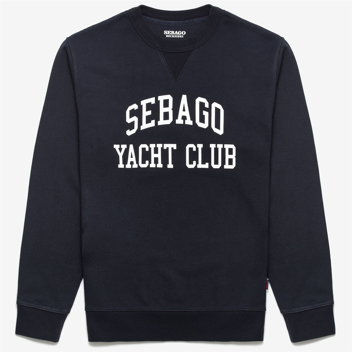 Blue Men's Cotton Crewneck Sweatshirt