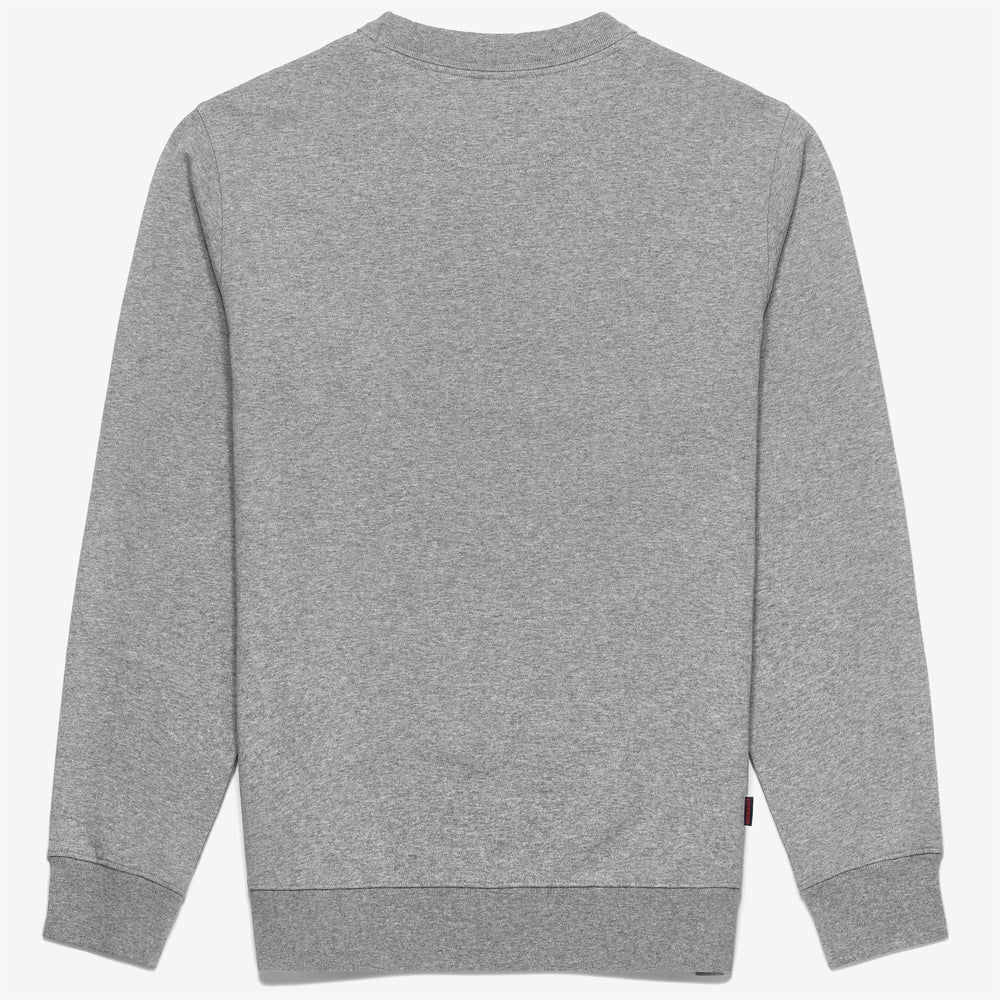 Suéter polar azul grisáceo para hombre con estilo clásico. 02