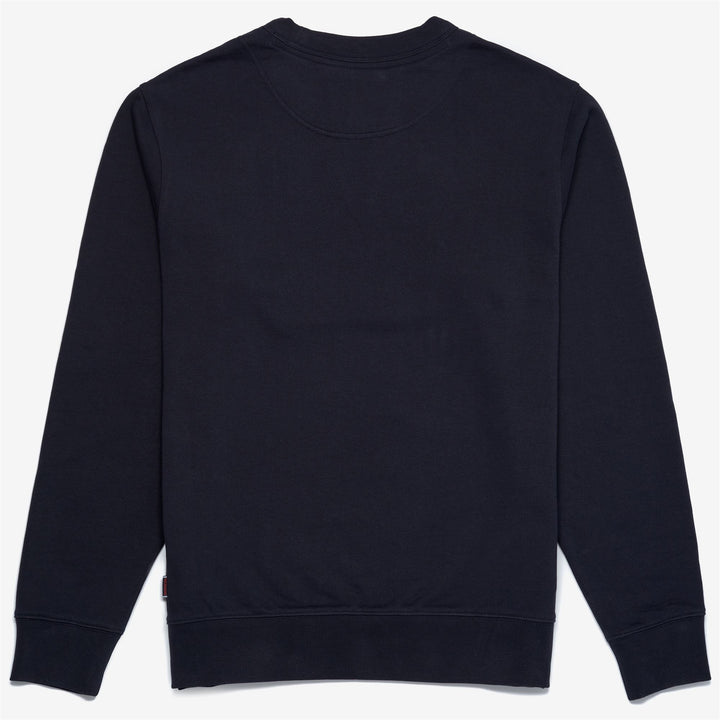 Navy Blue Men's Yachting Fleece Jumper with Classic Style 2