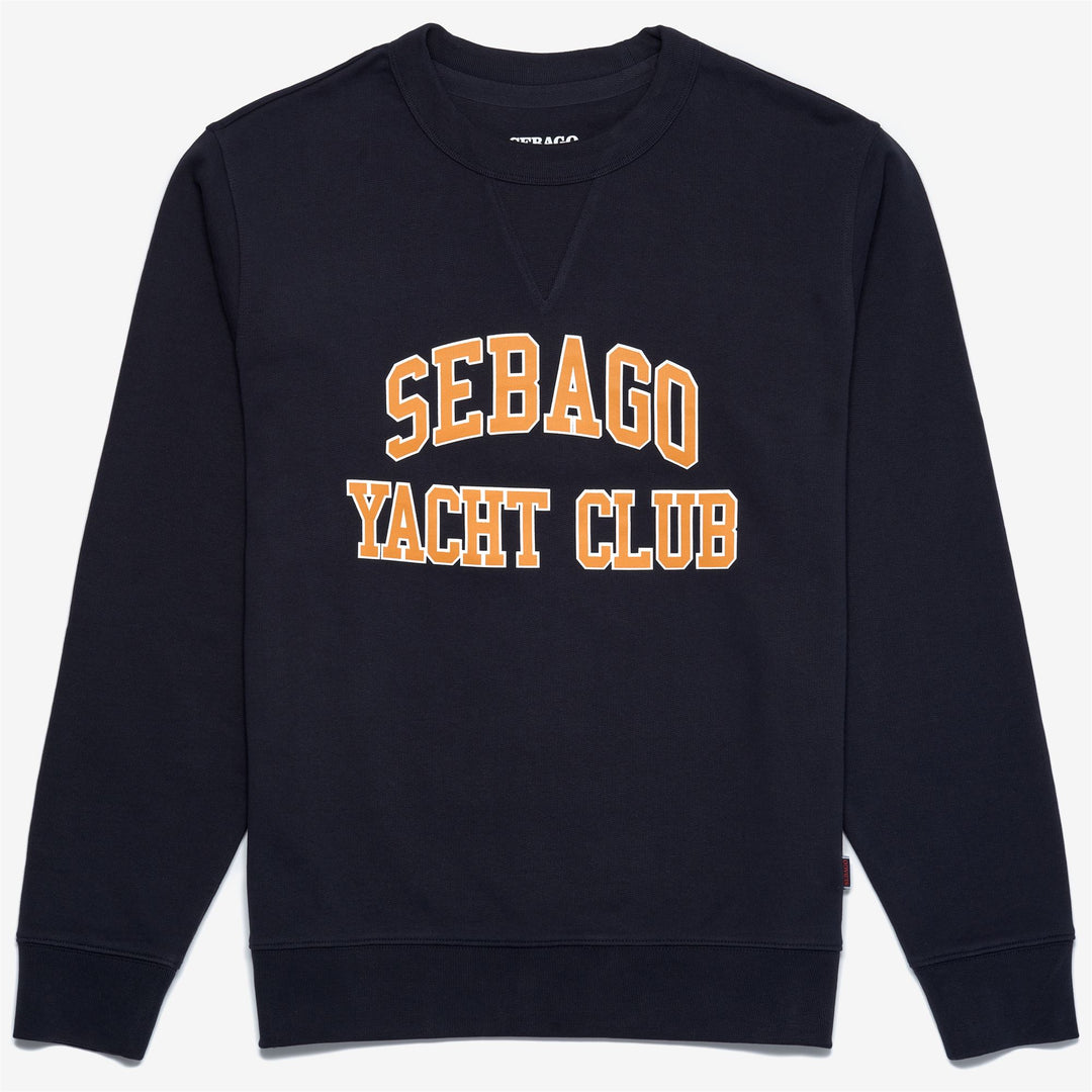 Navy Blue Men's Yachting Fleece Jumper with Classic Style 01