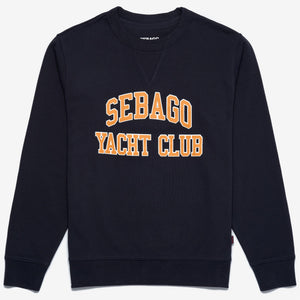 BOOTHBAY - Fleece - Pullover - Mann - BLUE NAVY-YELLOW