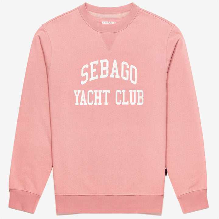 Maglione in Pile da Yachting Uomo Rosso Rosa Stile Classico 1