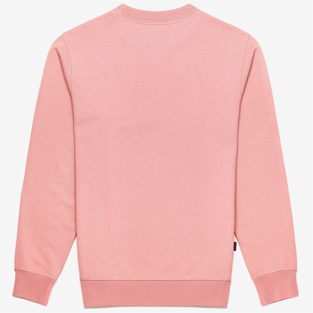 Suéter polar deportivo rosa y rojo para hombre con estilo clásico 02