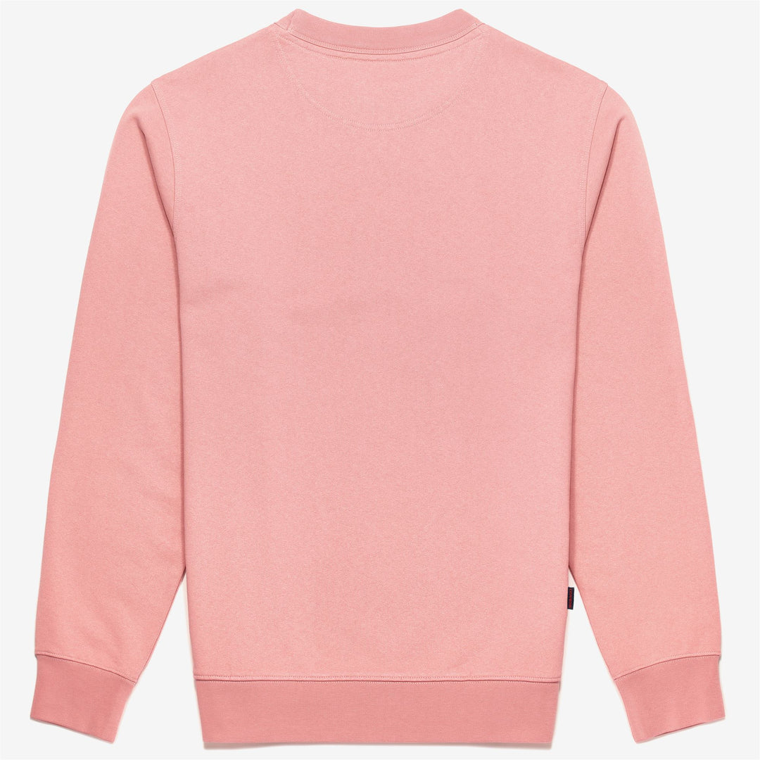Suéter polar deportivo rosa y rojo para hombre con estilo clásico main