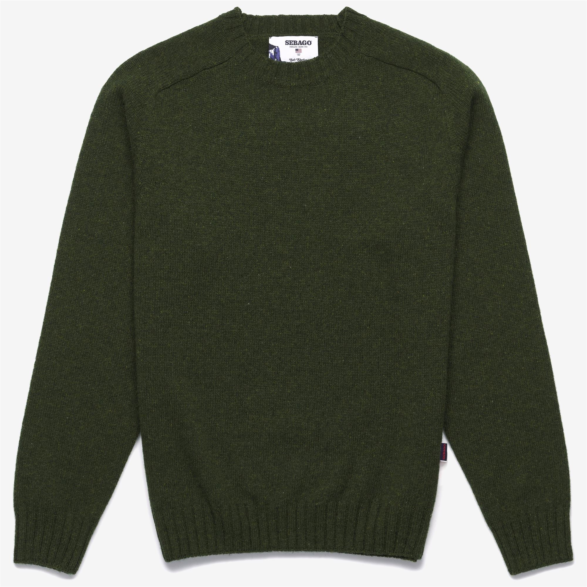 Knitwear_UNISEX_GILEAD_Jumper_Green Black Forest - Commercial 1