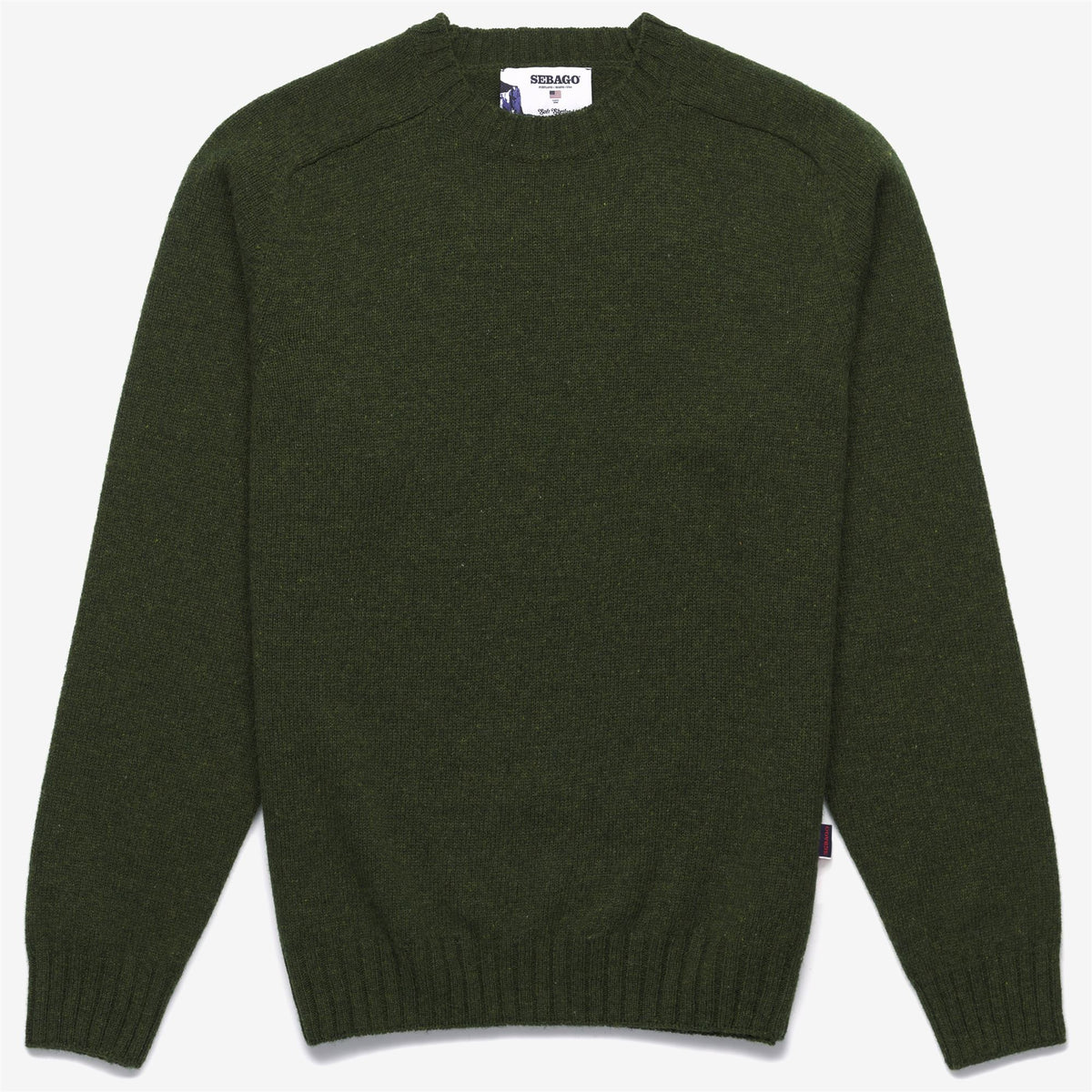 Green Unisex Wool Jumper
