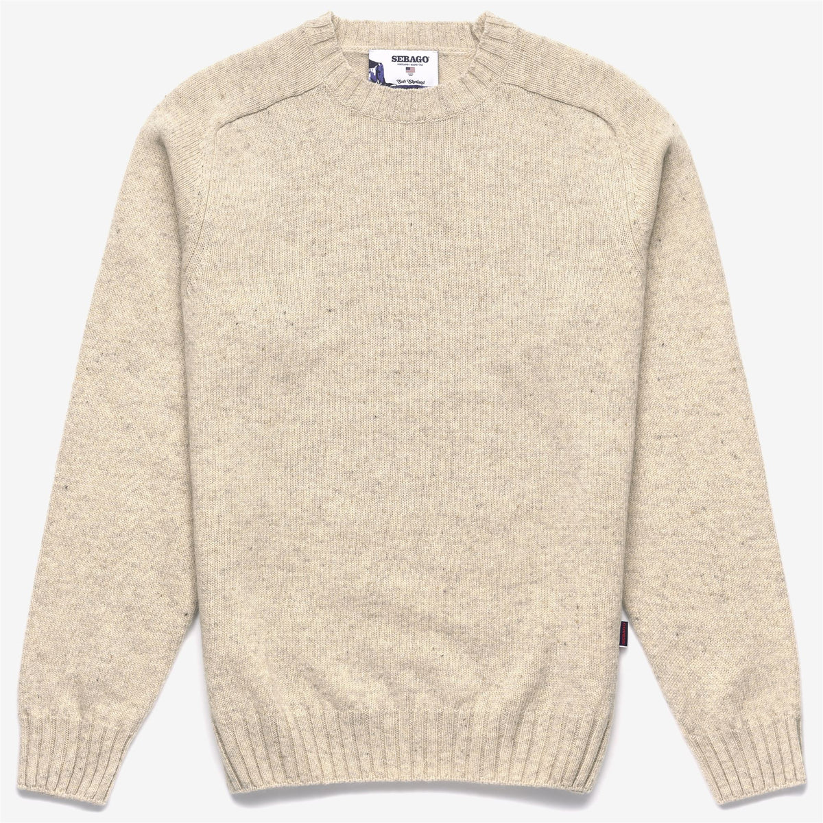 Beige Unisex Wool Jumper