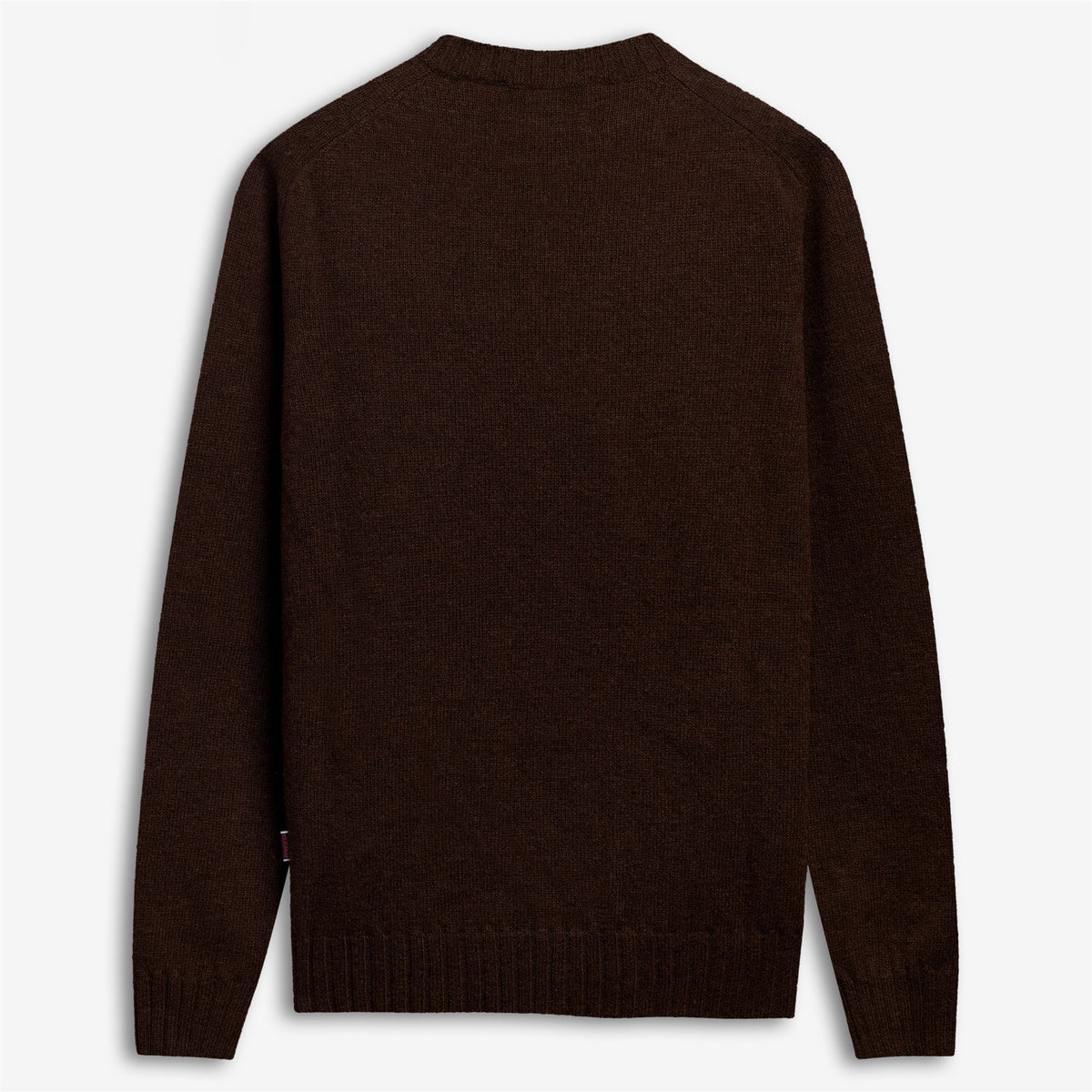 Brown Unisex Wool Jumper