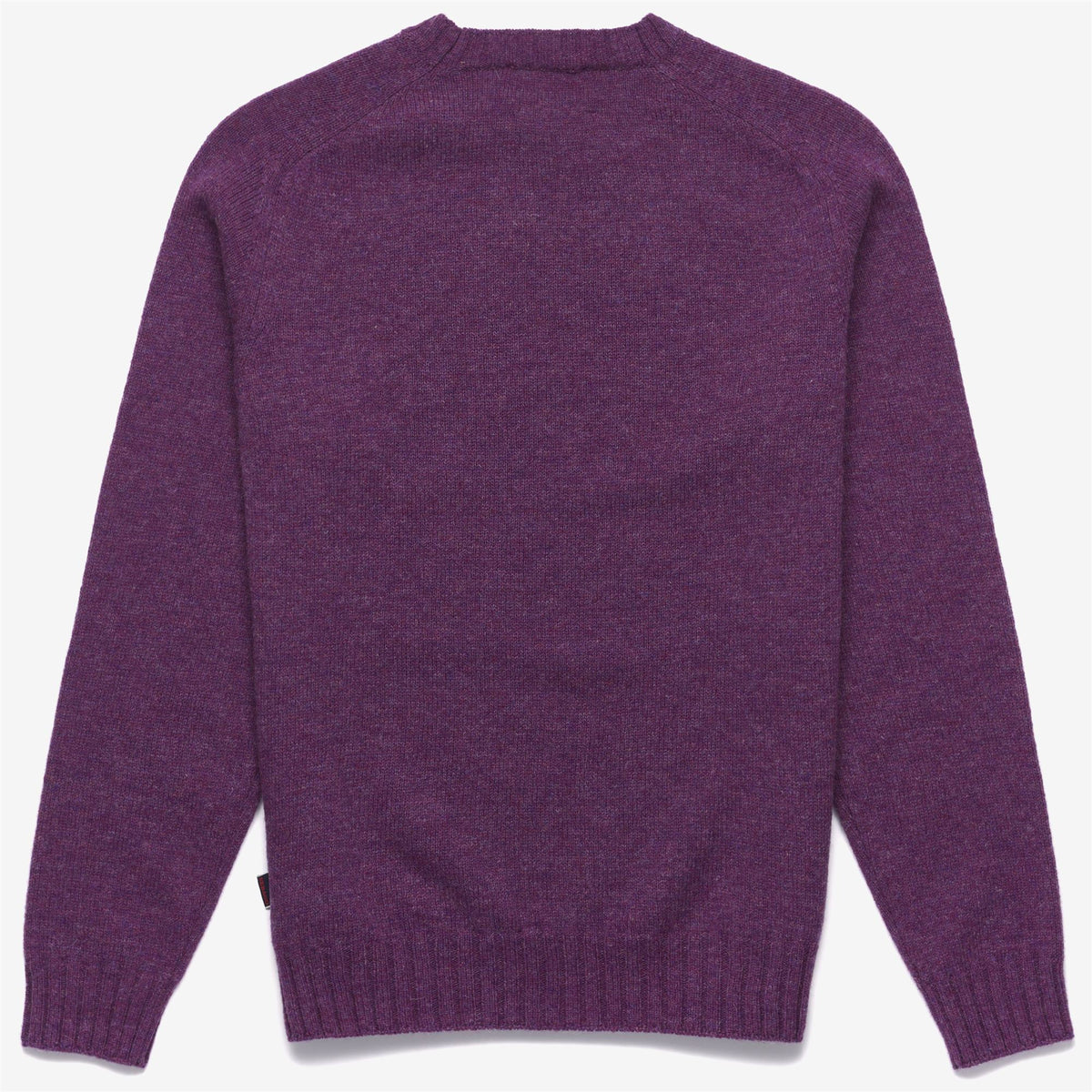 Jersey de lana violeta unisex