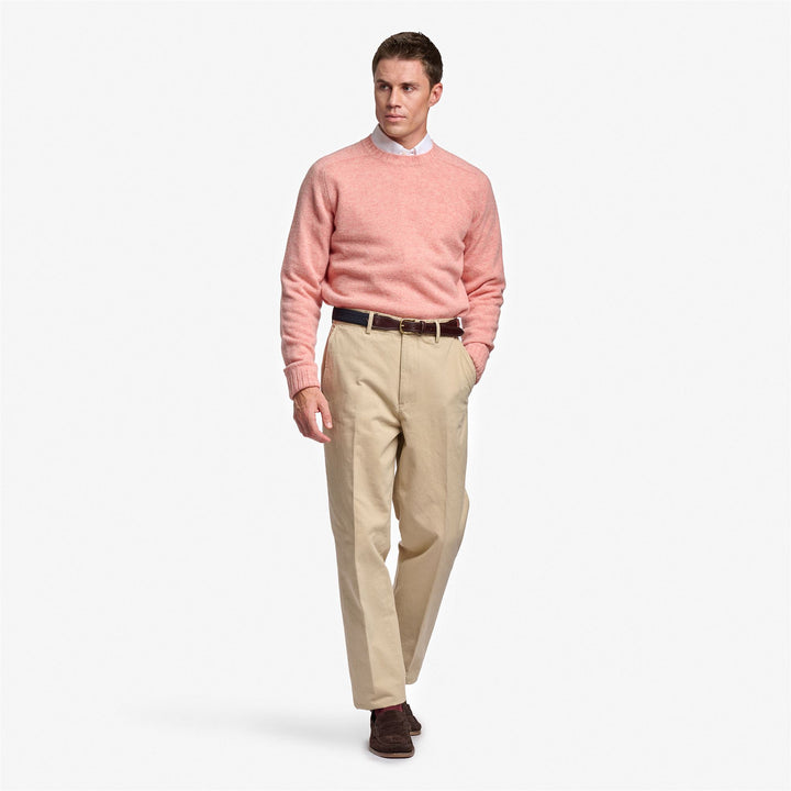 Jersey de punto unisex rojo con lana de primera calidad 5