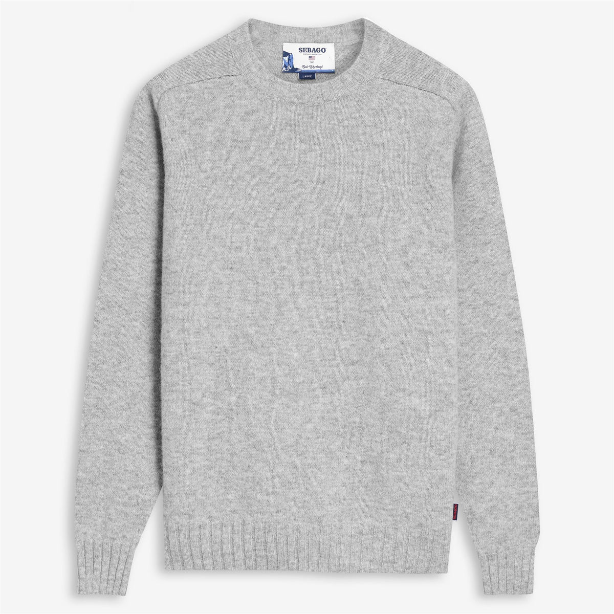 Knitwear_UNISEX_GILEAD_Jumper_Grey Md - Commercial 1