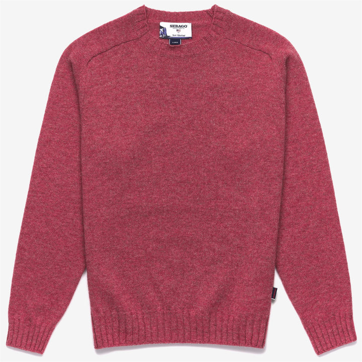 Maglione in Lana Unisex Rosa Intenso per Tempo Libero 1