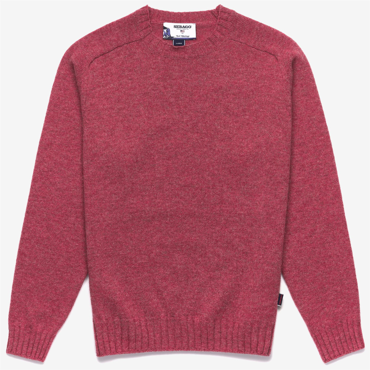 Red Unisex Wool Jumper