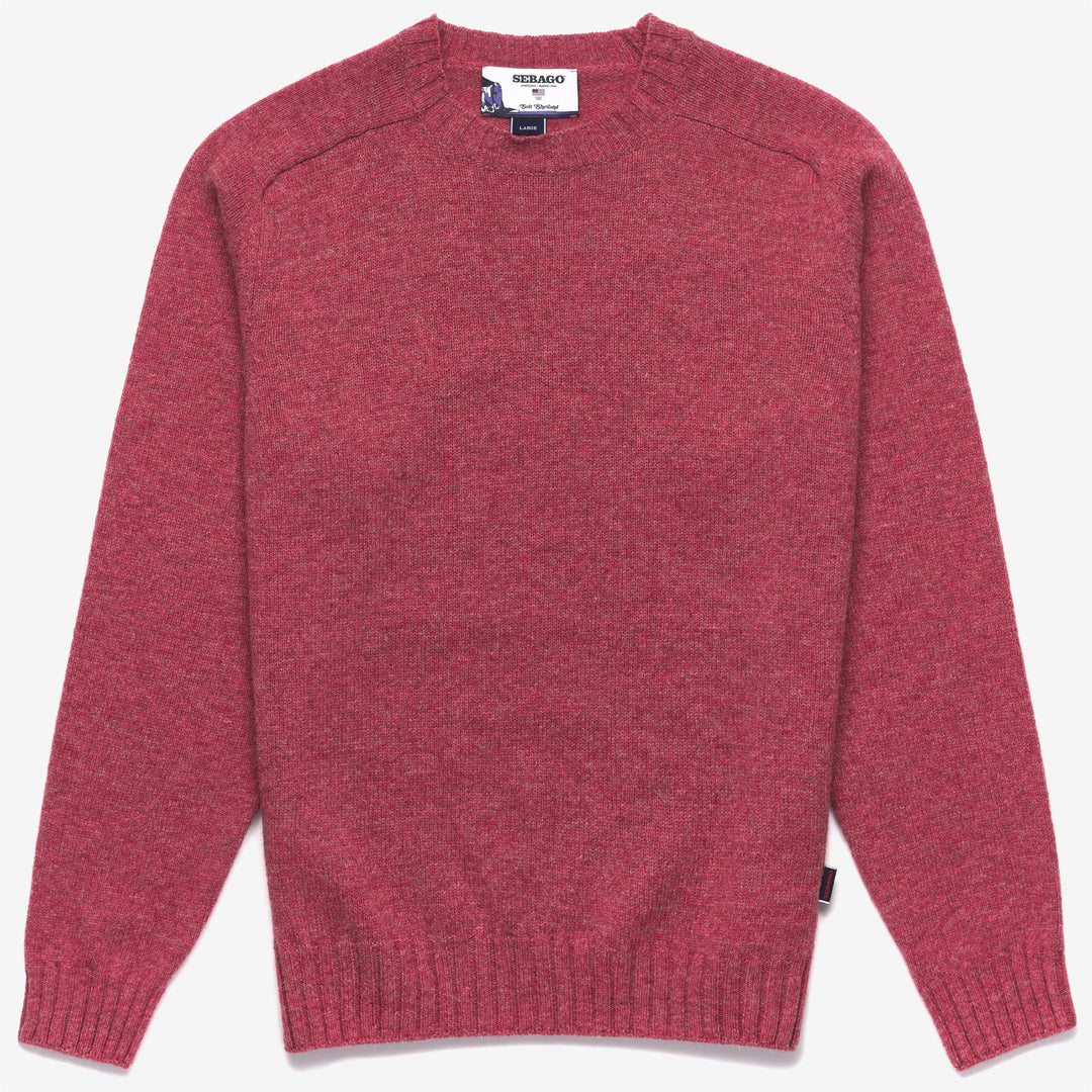 Intense Pink Unisex Wool Knit Jumper for Leisure 01