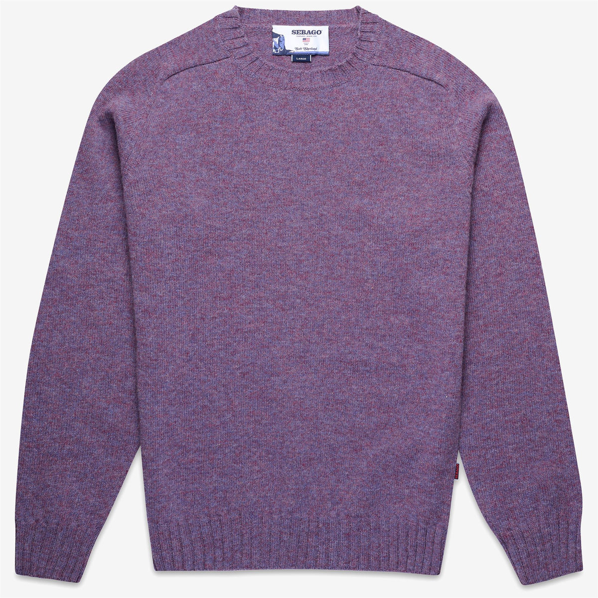 Knitwear_UNISEX_GILEAD_Jumper_Violet Dk - Commercial 1