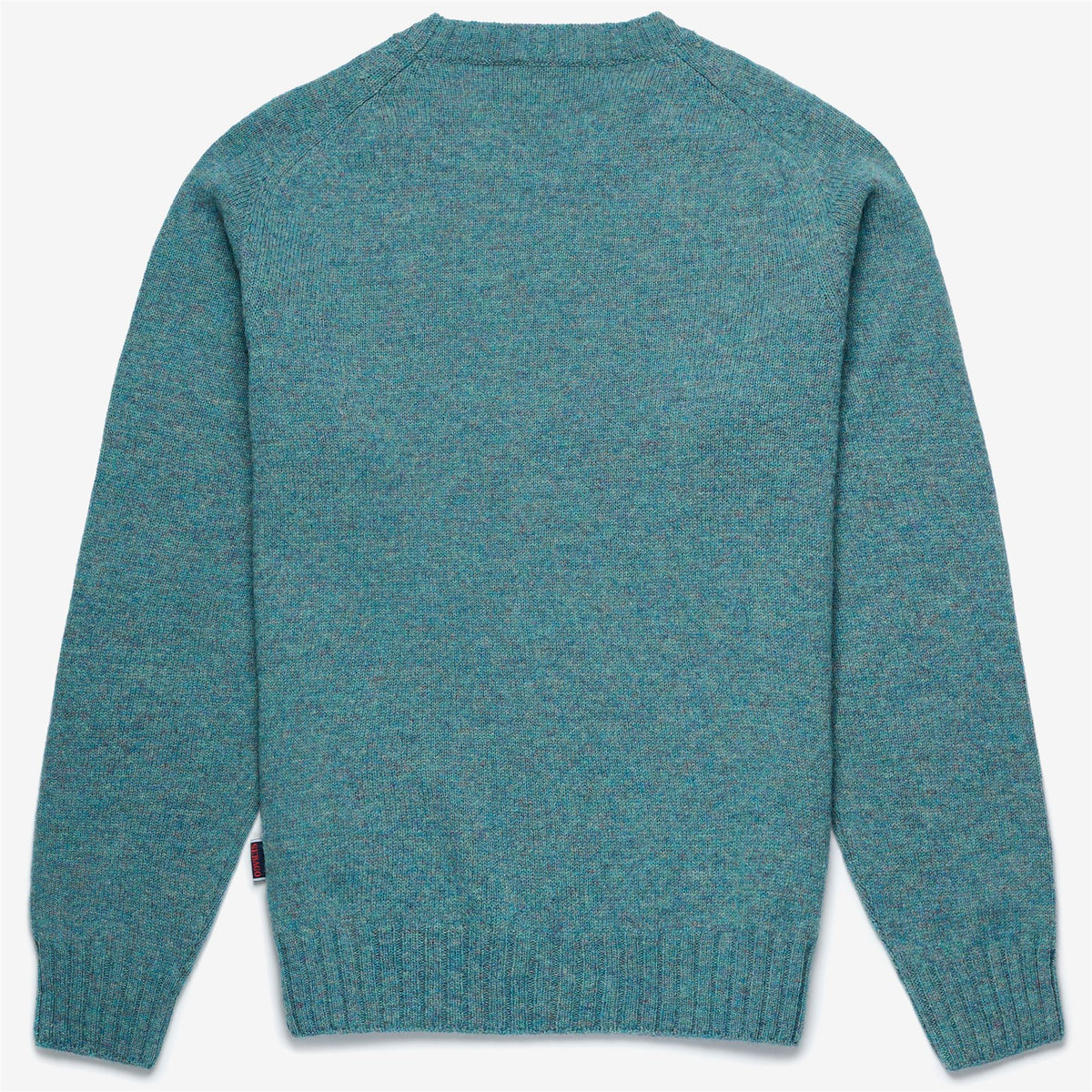 Jersey de lana azul unisex