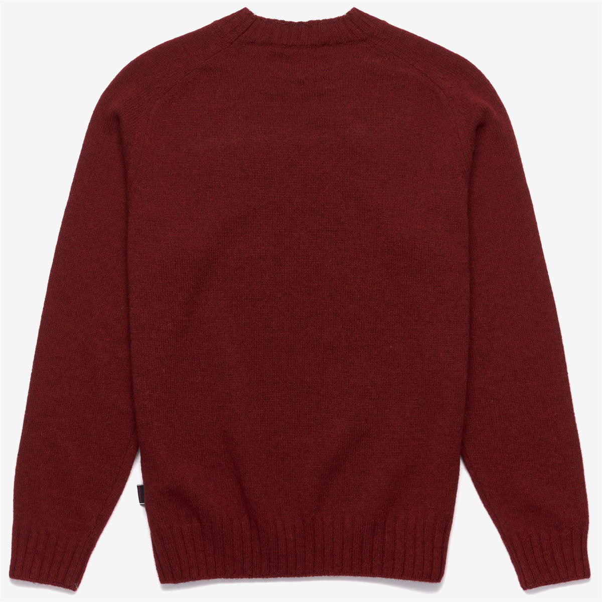 Jersey de lana rojo unisex