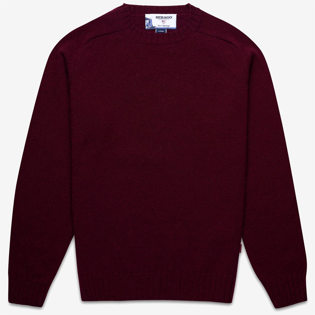 Red Unisex Knitwear Jumper in Premium Wool 01