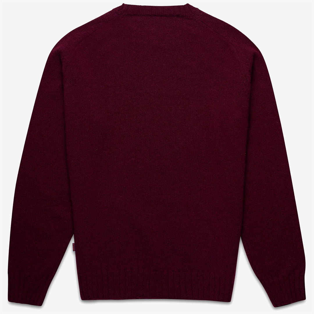 Red Unisex Knitwear Jumper in Premium Wool main