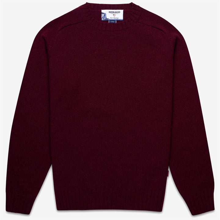 Red Unisex Knitwear Jumper in Premium Wool 1