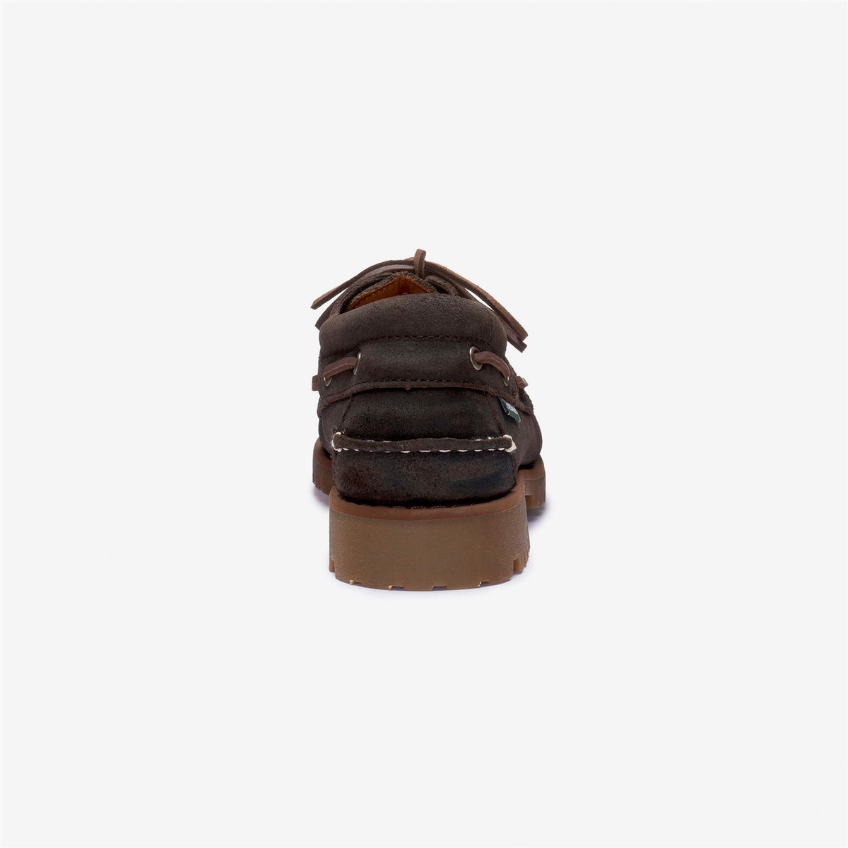 Brown Men's Suede Boat Shoe