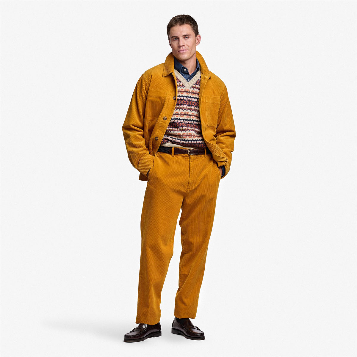 Jackets_UNISEX_DORR CORDUROY_Mid_Yellow Tan - Commercial 7