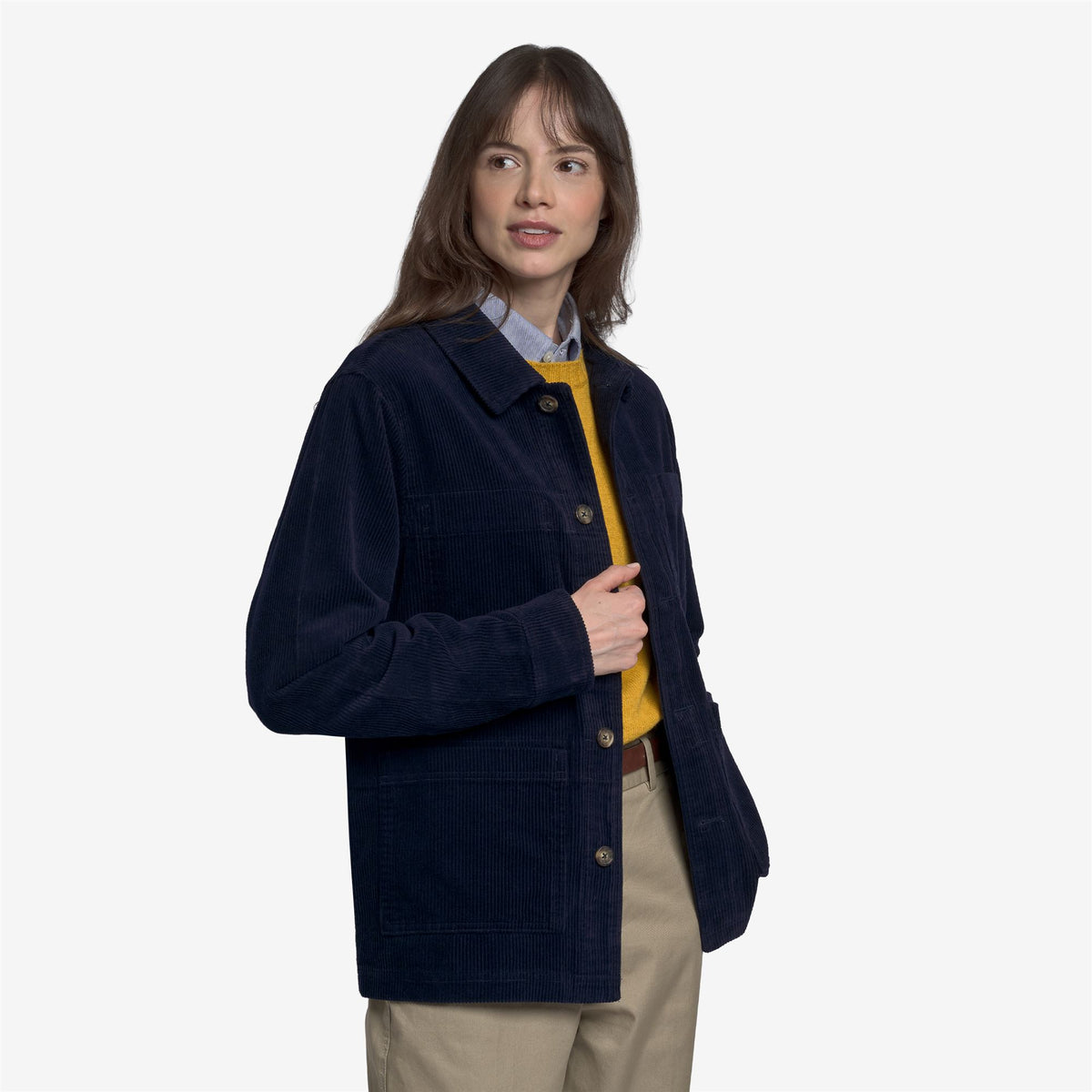 Jackets_UNISEX_DORR CORDUROY_Mid_Blue Dk - Commercial 7