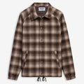 Jackets_Unisex_TENDER WOOLCHECK_Jacket_White Natural-Beige-Brown - Commercial 1