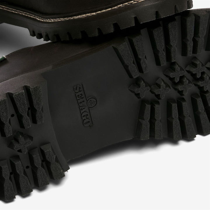 Dark brown Men's Leather Moccasin Docksides with Hand-Stitched Trims 5