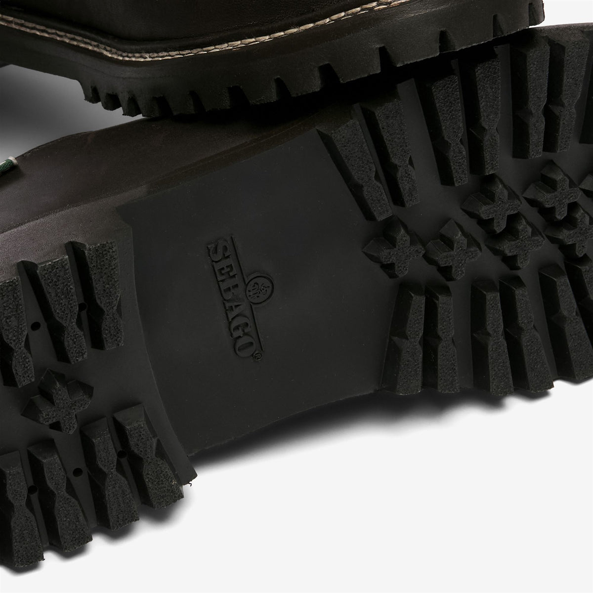 Náutico de piel marrón para hombre