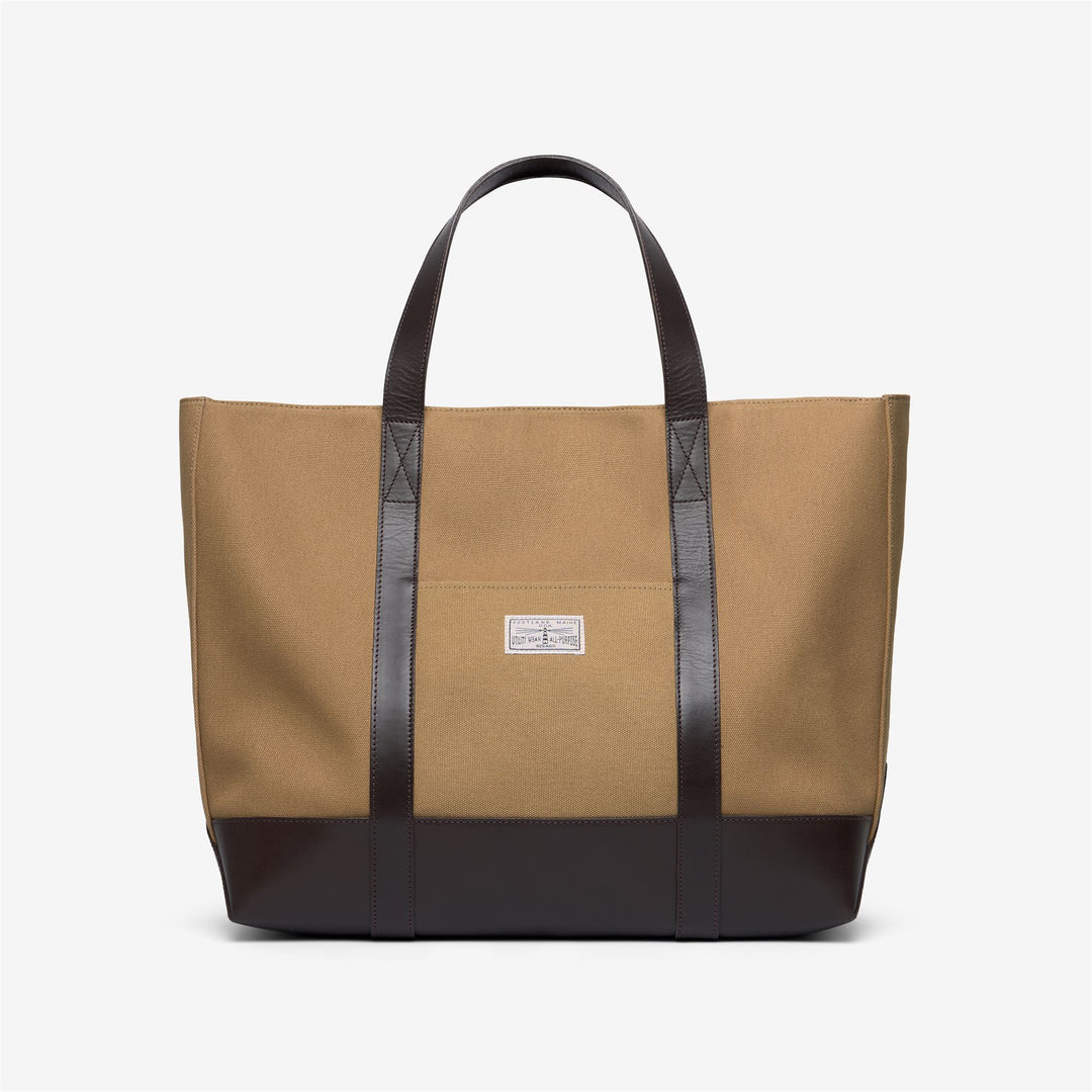 Beige yellow Unisex Canvas Tote Bag for Leisure 01