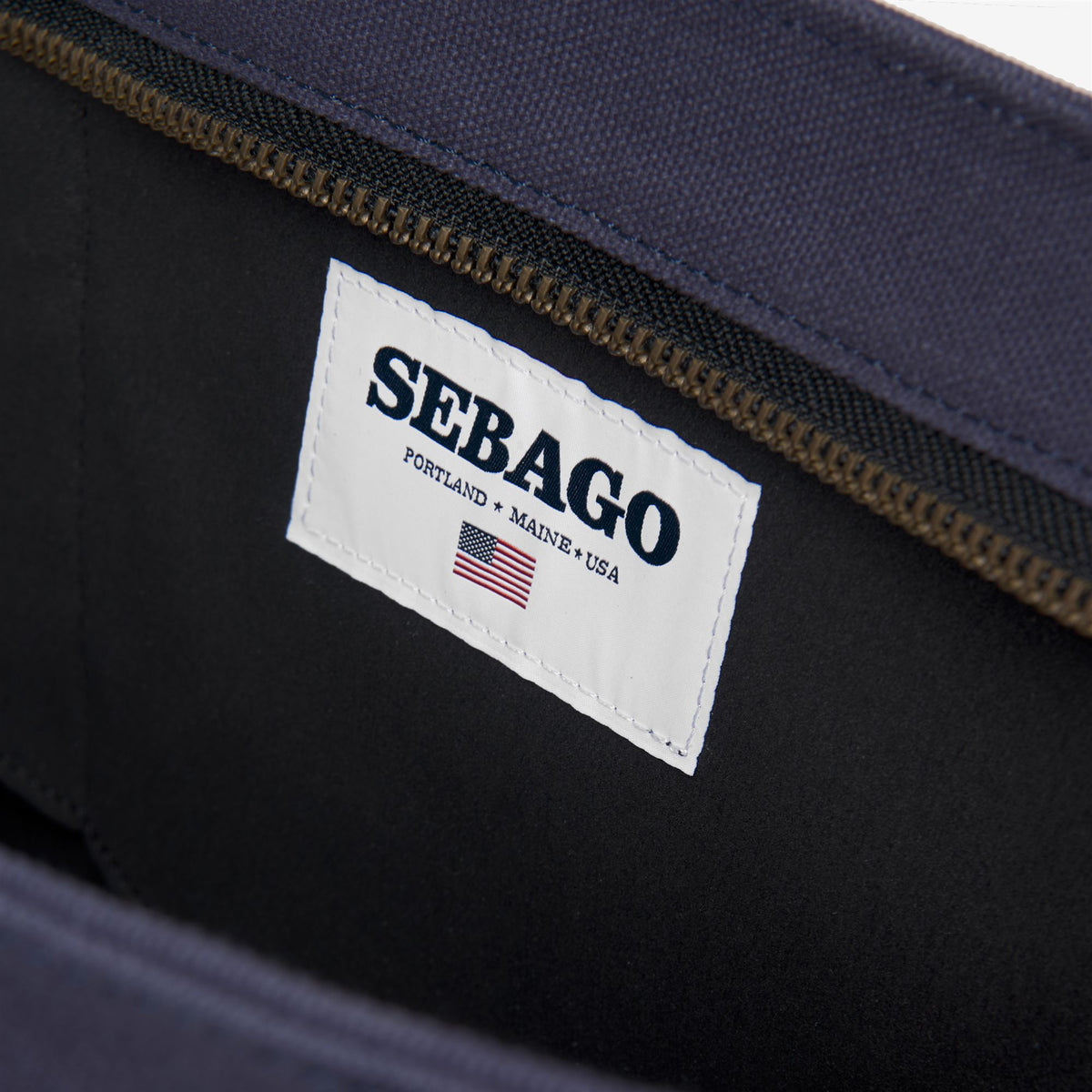 Blue Unisex Canvas Tote Bag