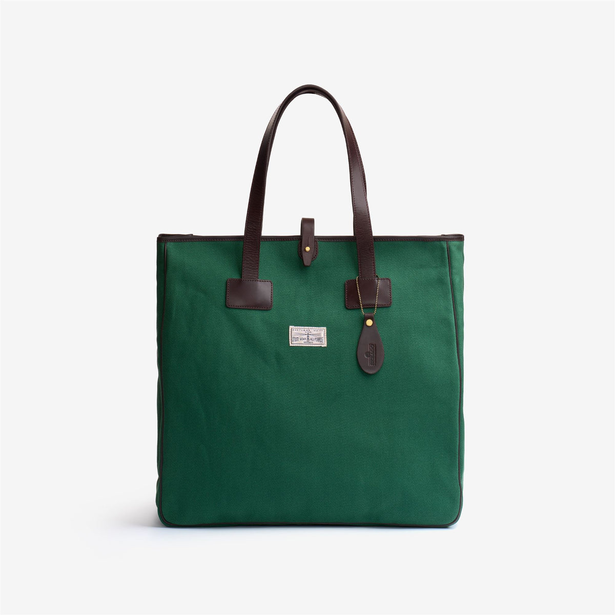Green Unisex Canvas Tote Bag