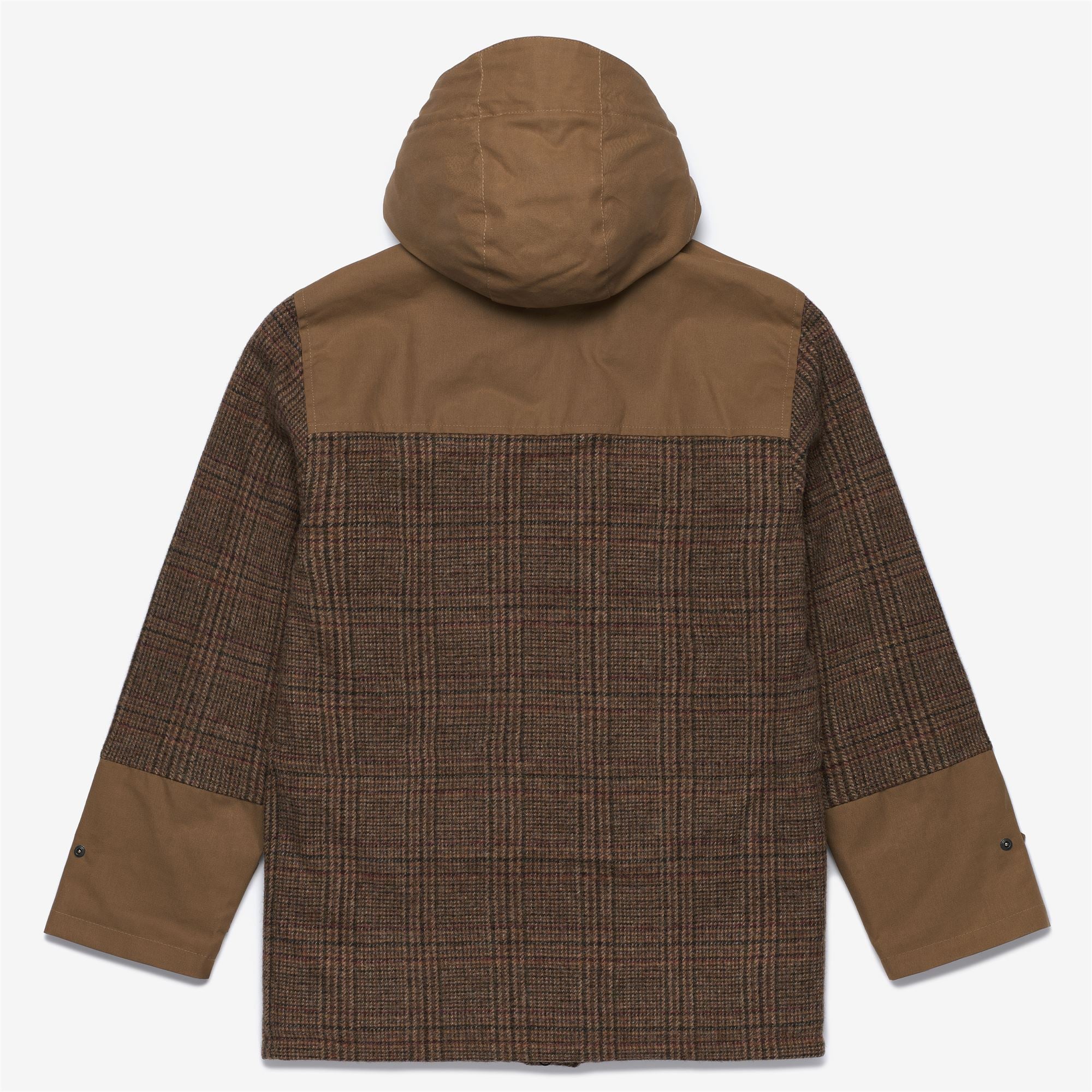 Beige Brown Unisex 3/4 Length Wool Leisure Jacket | Sebago