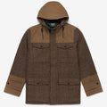 Jackets_UNISEX_ALLAGASH TWEED_3/4 Length_BEIGE-BROWN TWEED - Commercial 1