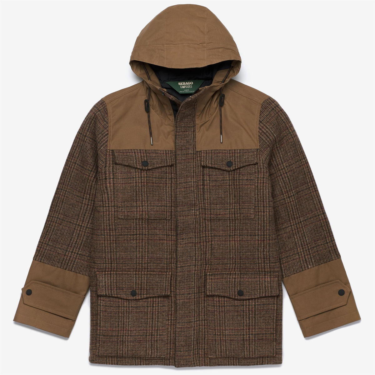 Beige Unisex Wool Leisure Jacket