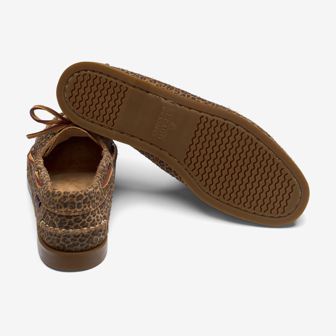 Brown leopard Women's Yachting Mocassin Boat Shoes main