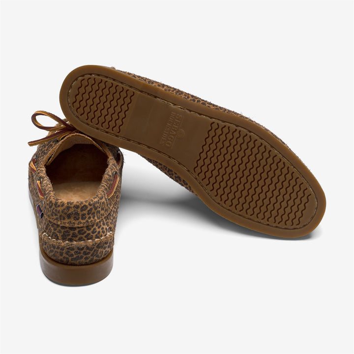 Brown leopard Women's Yachting Mocassin Boat Shoes 4