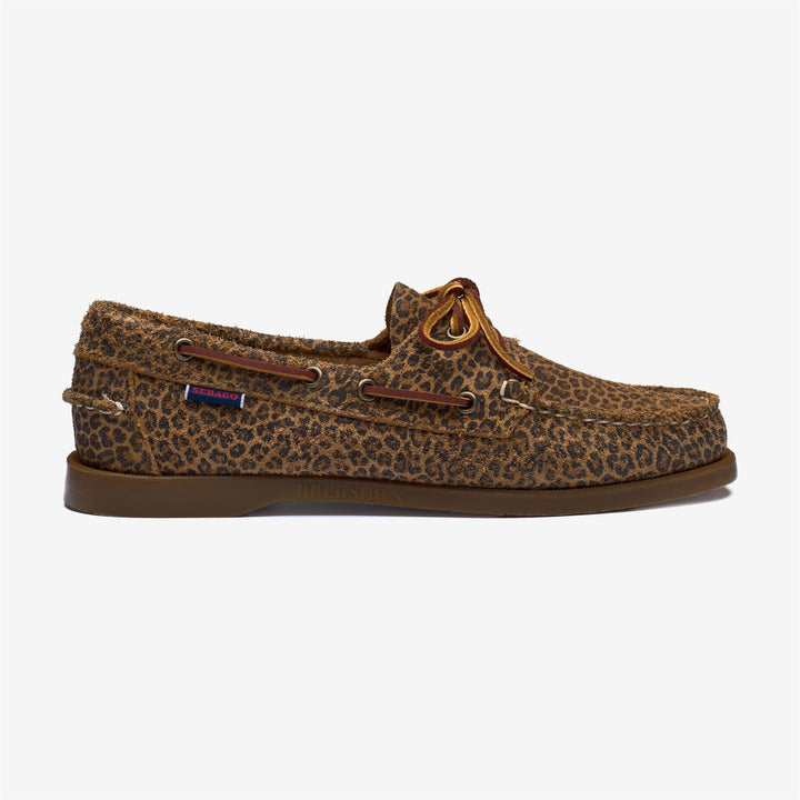 Brown leopard Women's Yachting Mocassin Boat Shoes 1