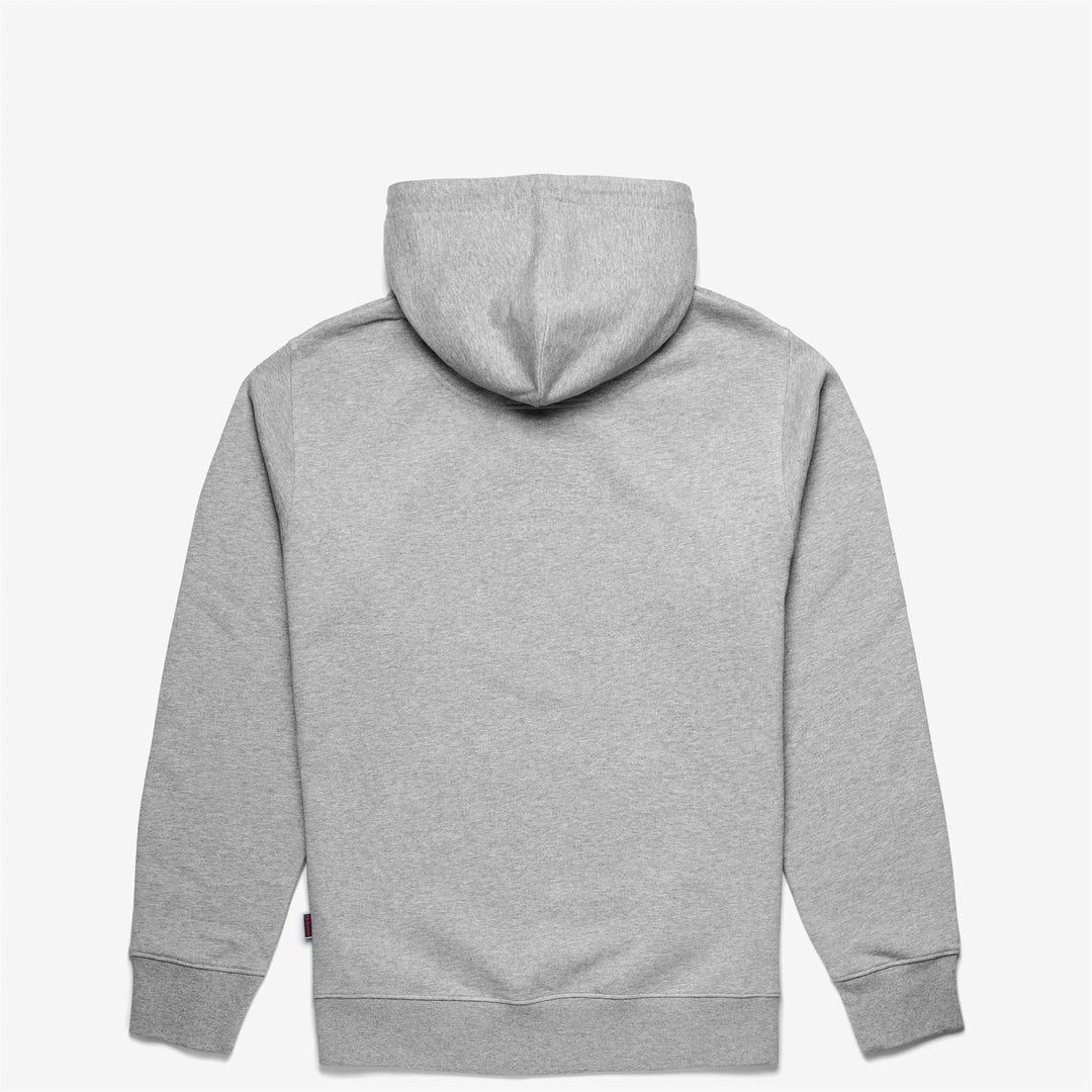 Grey Unisex Yachting Fleece Jumper with Kangaroo Pocket main
