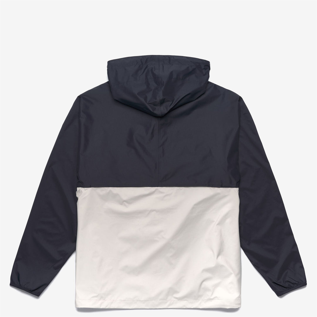Giacca da Tempo Libero Unisex Pieghevole Blu e Bianca con Design Nautico main