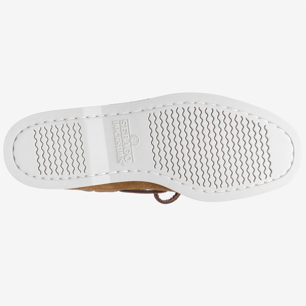 Cognac Orange Herren Nautische Mokassin Bootsschuhe 02