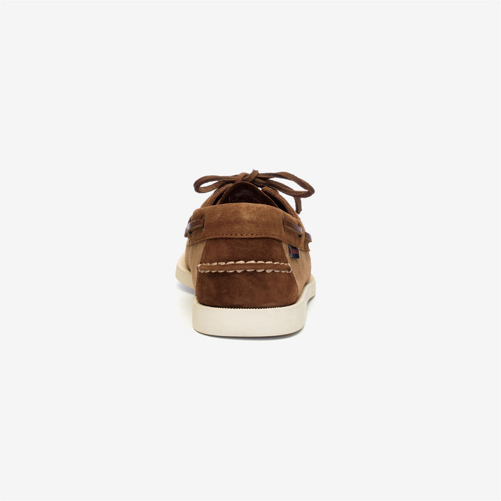 Cognac Orange Herren Nautische Mokassin Bootsschuhe 5