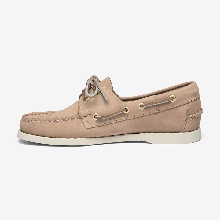 DOCKSIDES PORTLAND NUBUCK WOMAN - Docksides - Mocassin - Woman - BEIGE CAMEL 3