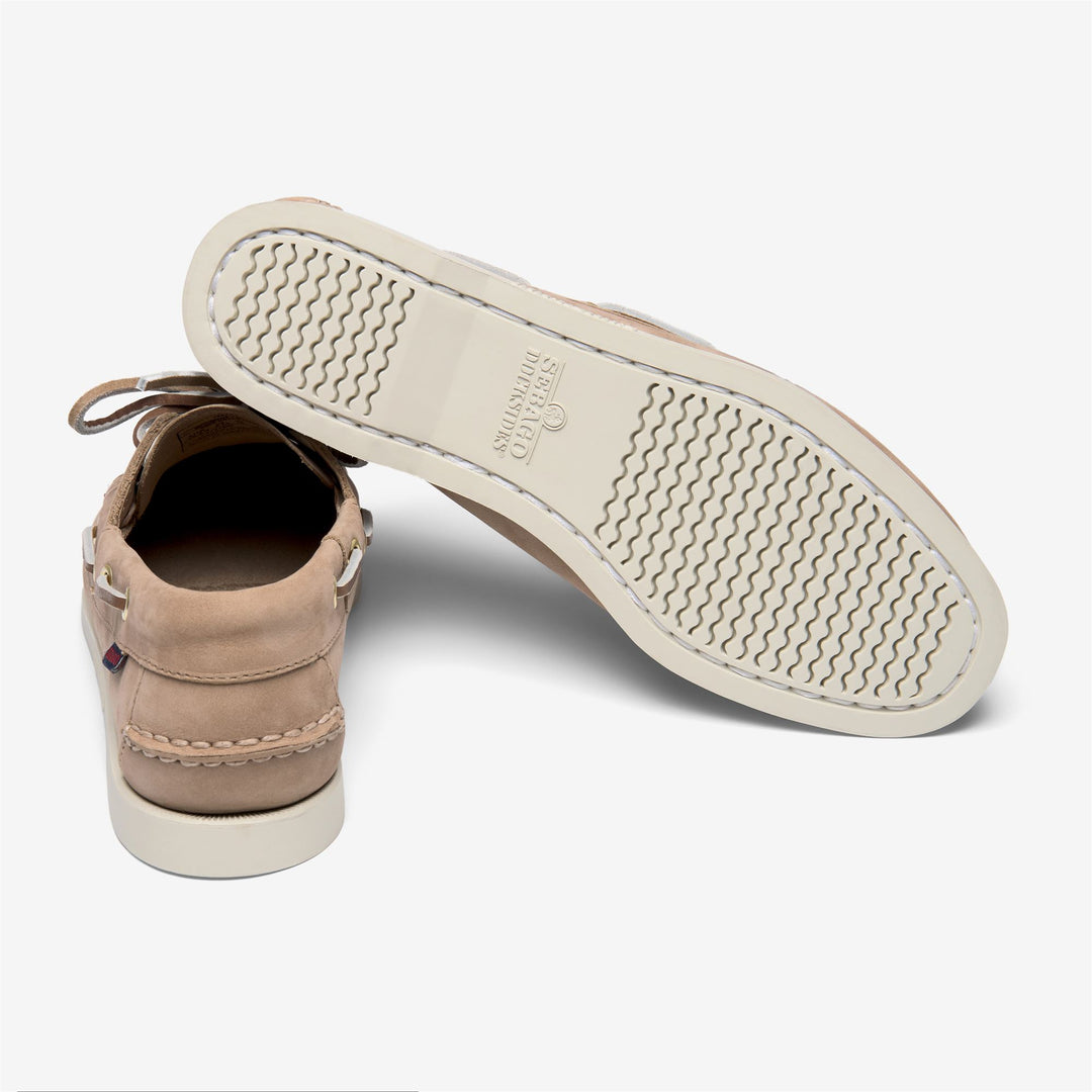DOCKSIDES PORTLAND NUBUCK WOMAN - Docksides - Mocassin - Woman - BEIGE CAMEL main