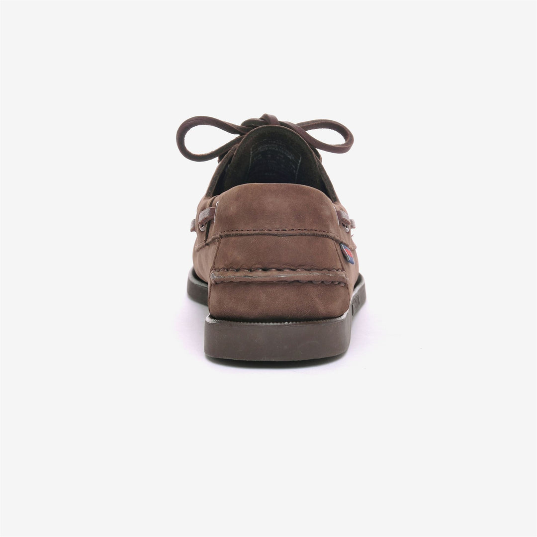 DOCKSIDES PORTLAND NUBUCK WOMAN - Docksides - Mocassin - Woman - TOTAL BROWN CHOCOLATE main