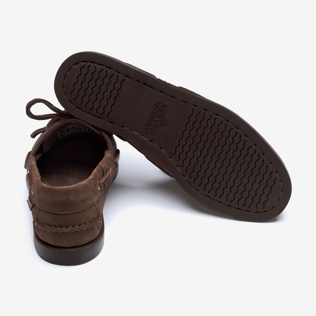 Brown Women's Yachting Moccasin Shoes main
