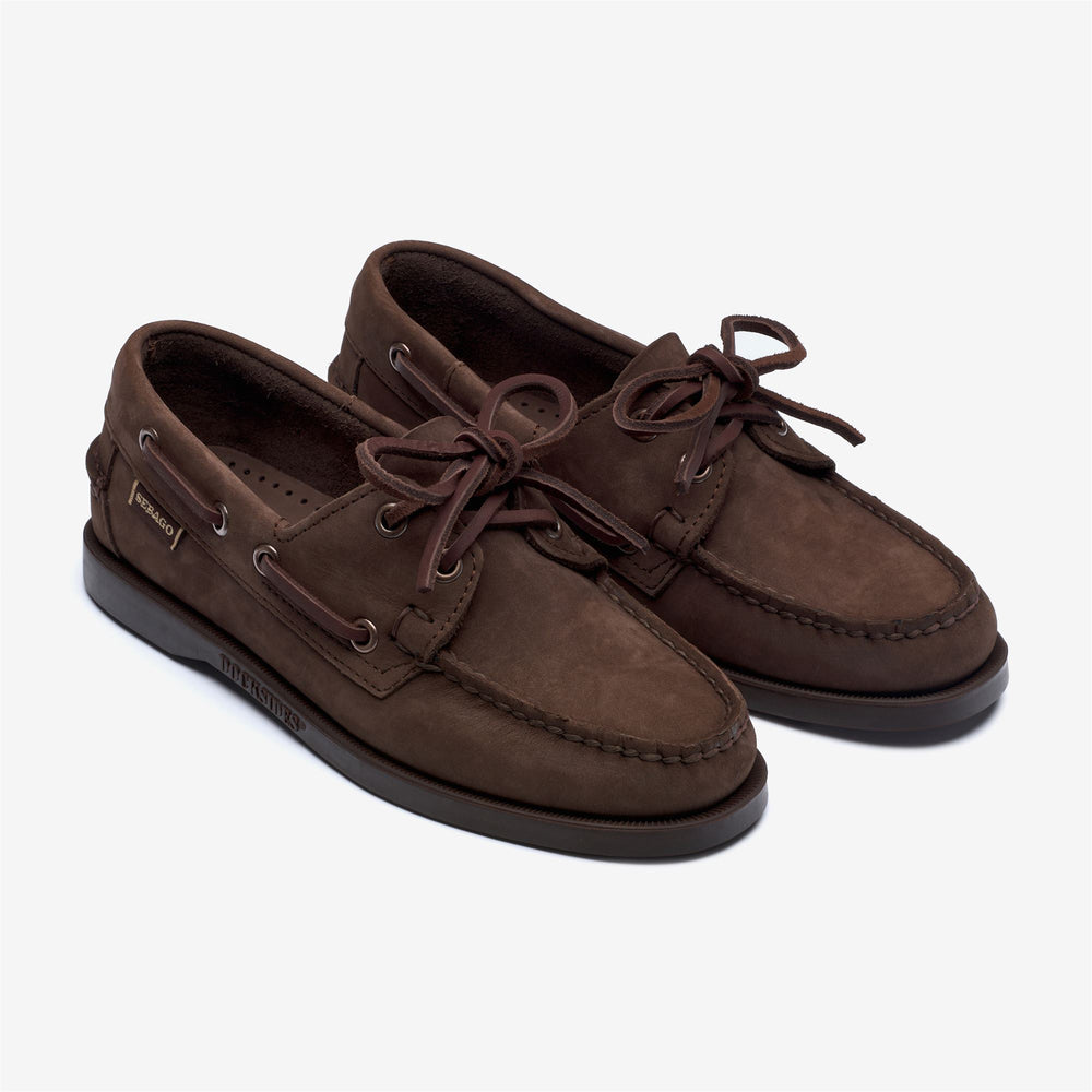 Braune Damen-Yachting-Mokassins 02