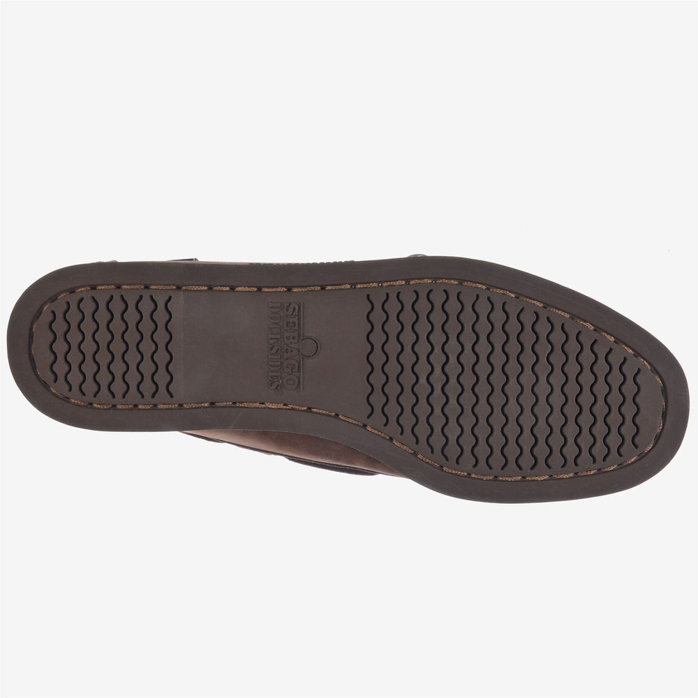 DOCKSIDES PORTLAND NUBUCK WOMAN - Docksides - Mocassin - Woman - TOTAL BROWN CHOCOLATE 02