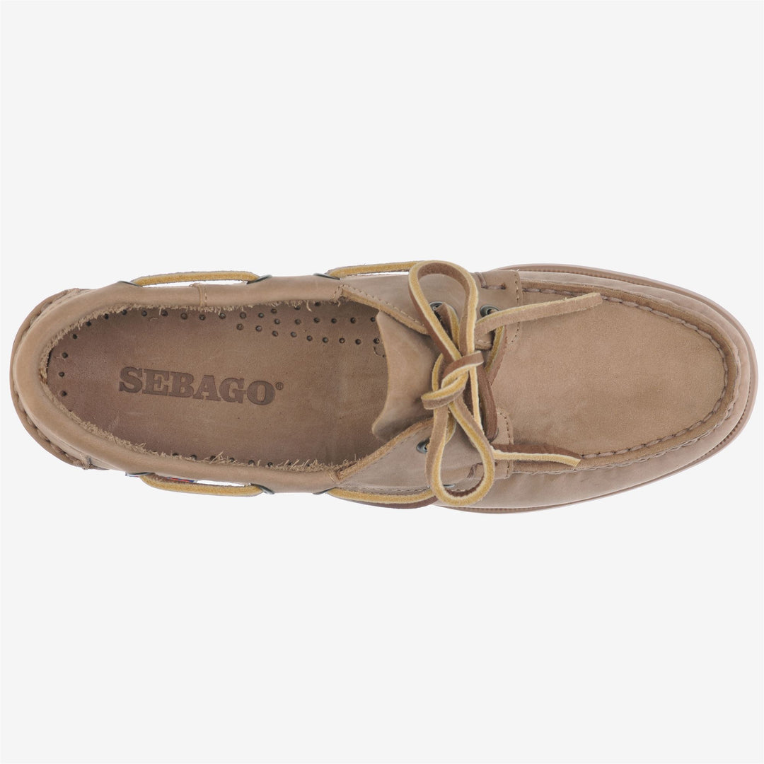 DOCKSIDES PORTLAND NUBUCK WOMAN - Docksides - Mocassin - Woman - TOTAL DK BEIGE main